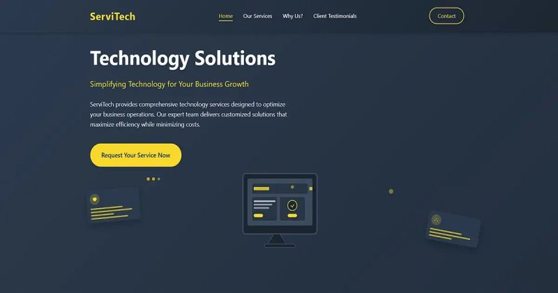 Servitech Automation - Premium Colorful Photo Gallery - Mobile