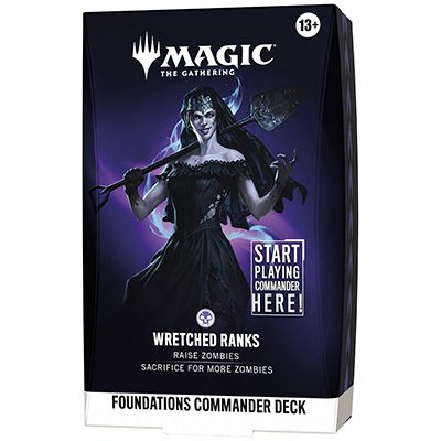 Magic: The Gathering Foundations Commander Deck – Wretched Ranks