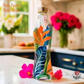 Floral Design Bottle