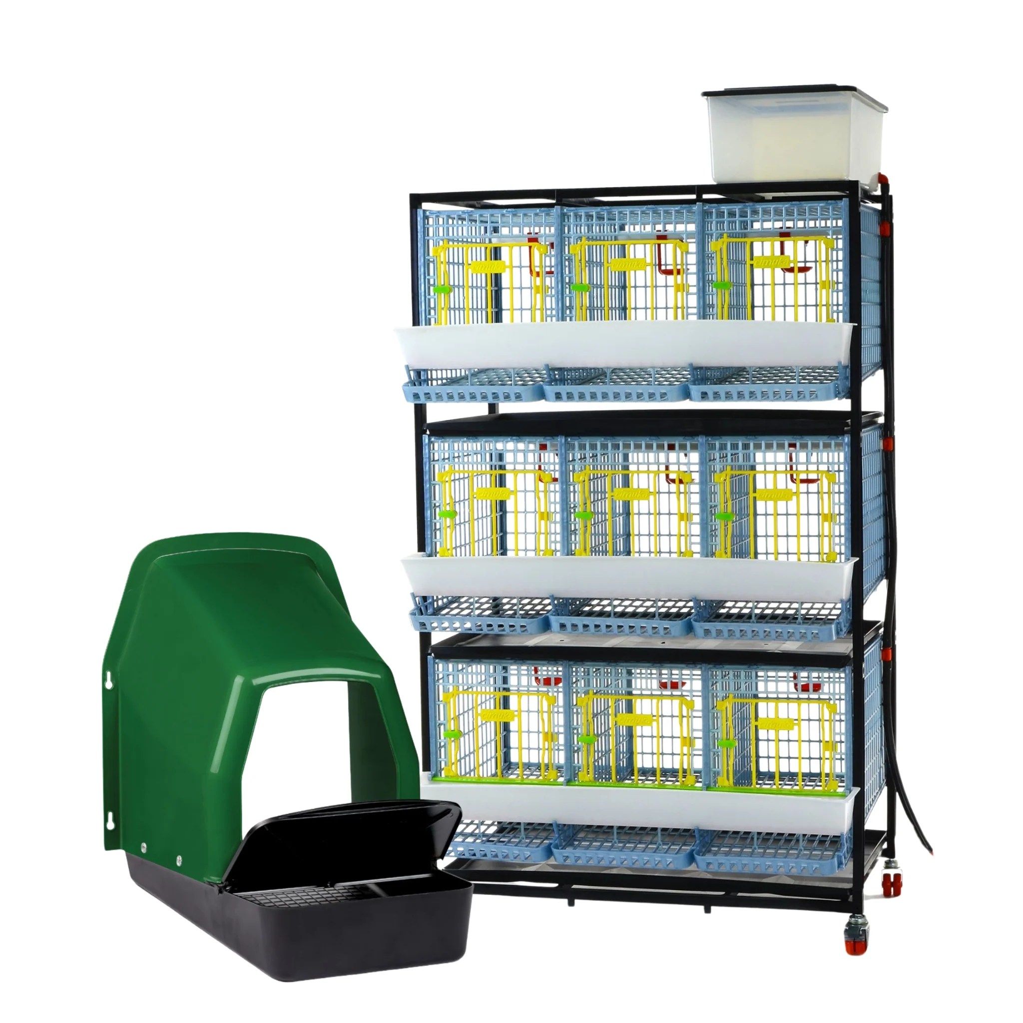 Breeding Pens Nesting Boxes Hatching Time - Landscape Image Collection - High Resolution Quality