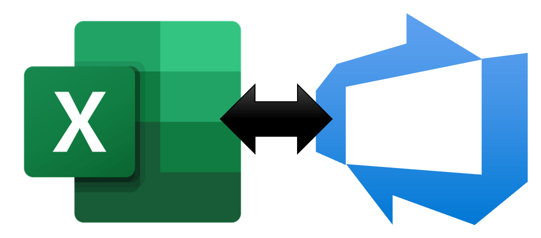 Excel connected to DevOps icons
