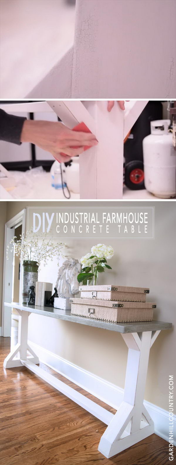 20 Easy Diy Console Table And Sofa Table Ideas Hative