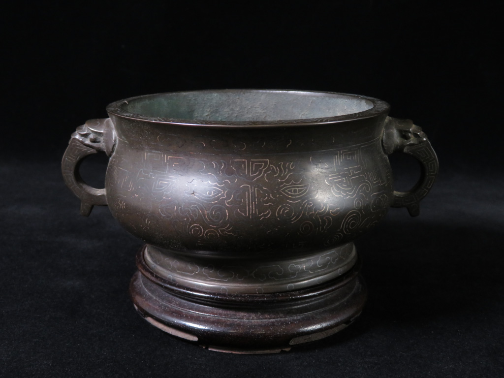 香炉。香道具、茶道具。古美術。骨董品。明時代。美品。希少品。舊家蔵出し。 香道具・香木・香炉 - 初音美術