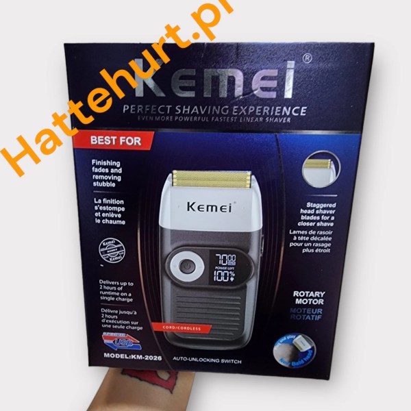 GOLARKA KEMEI KM-2026 3 SZT