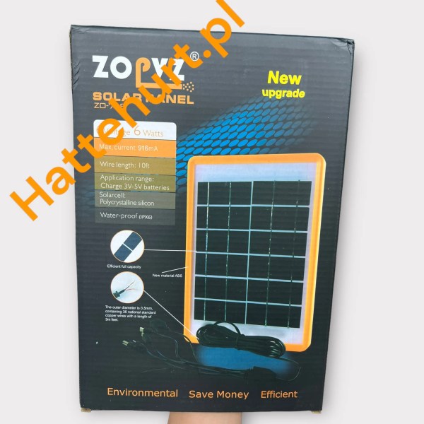 SOLAR PANEL 6V-6W 6 SZT