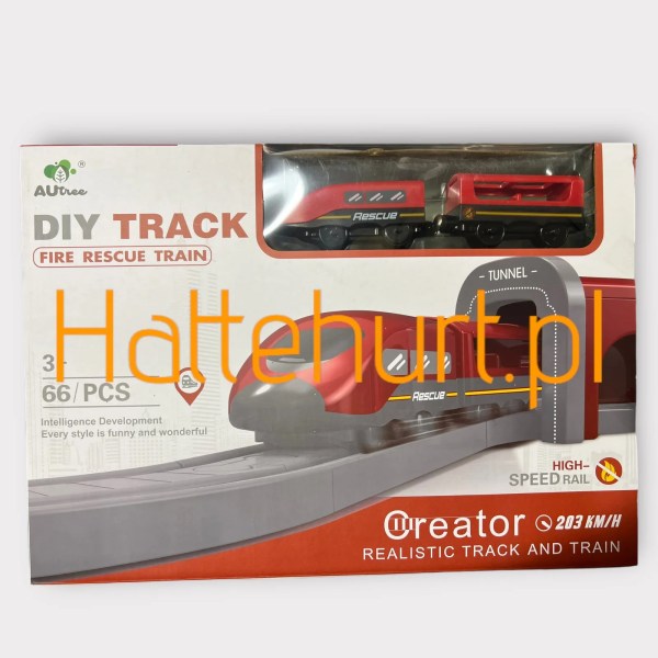 ZESTAW MODEL DIY TRACK 66 PCS 6 SZT
