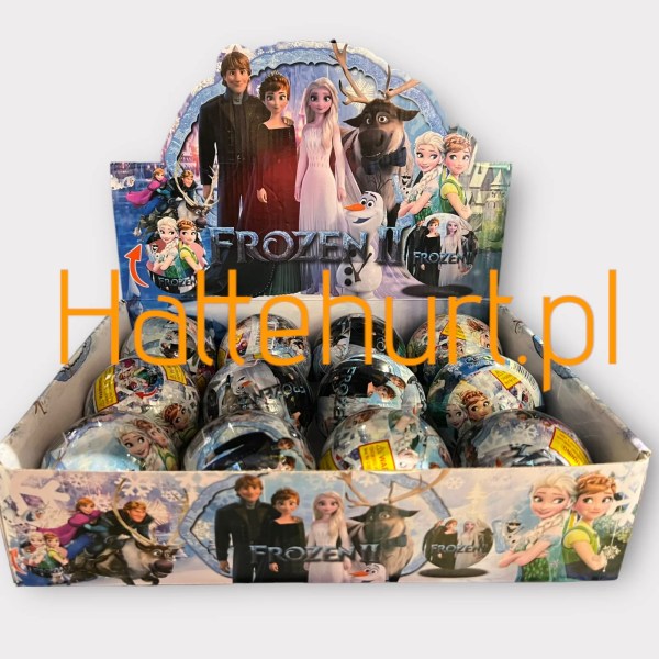 KULA Z FIGURKA FROZEN 12 SZT