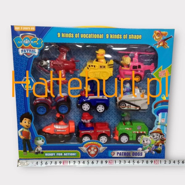 ZESTAW FIGURKI PAW PATROL 6 SZT