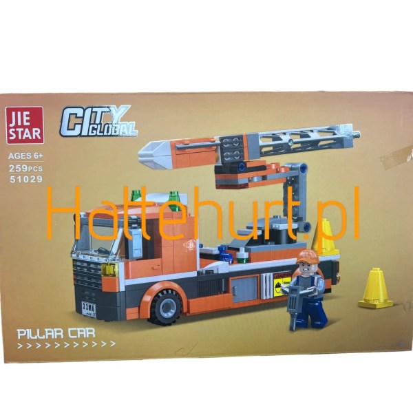 KLOCKI CITY GLOBAL 259 PCS 6 SZT