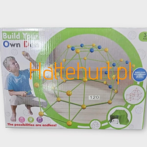 ZABAWKI BUILD YOUR OWN DEN 120 PCS 6 SZT