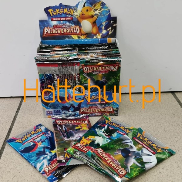 36 SASZETEK POKEMON PALDEA EVOLED 6 SZT