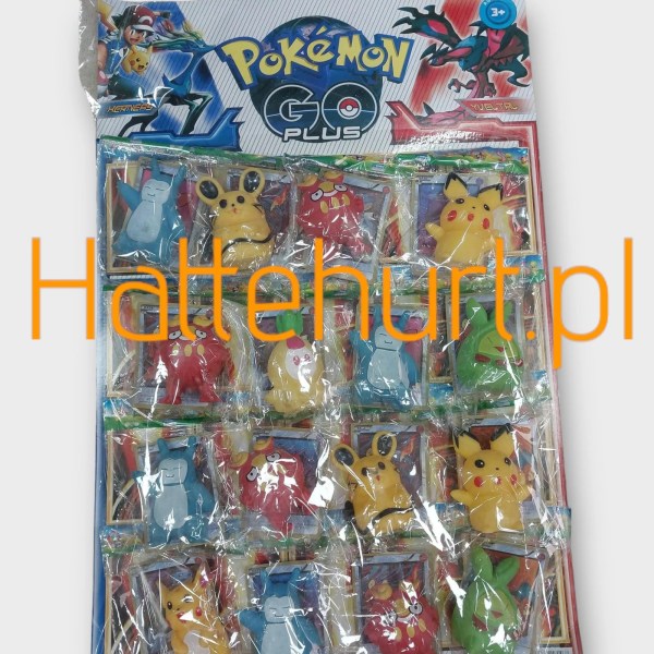 ZESTAW FIGURKI POKEMON GO PLUS  16 SZT