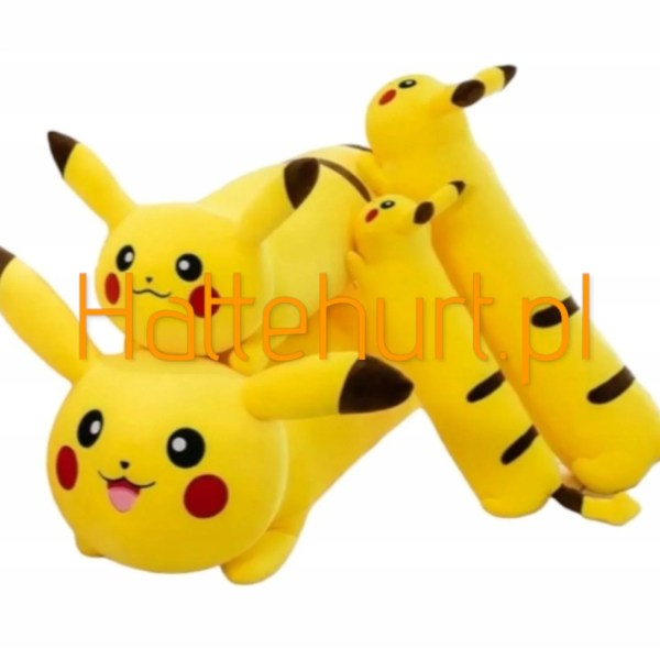 PODUSZKA PLUSZOWA MASKOTKA PIKACHU 130 CM 6 SZT