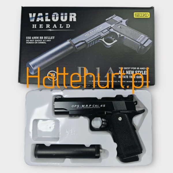 ZABAWKI PISTOL METALOWY  D-1A  6 SZT