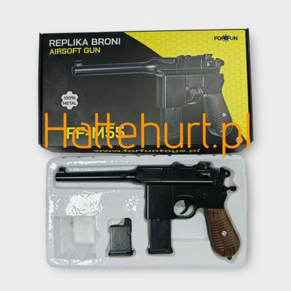 ZABAWKI PISTOL METALOWY  FF-M55  6 SZT
