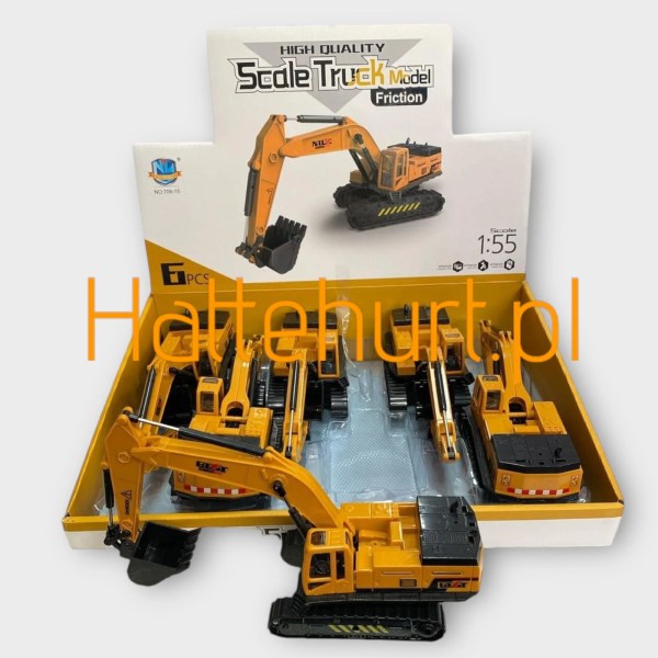 ZABAWKI MODEL SCALE TRUCK 6 SZT
