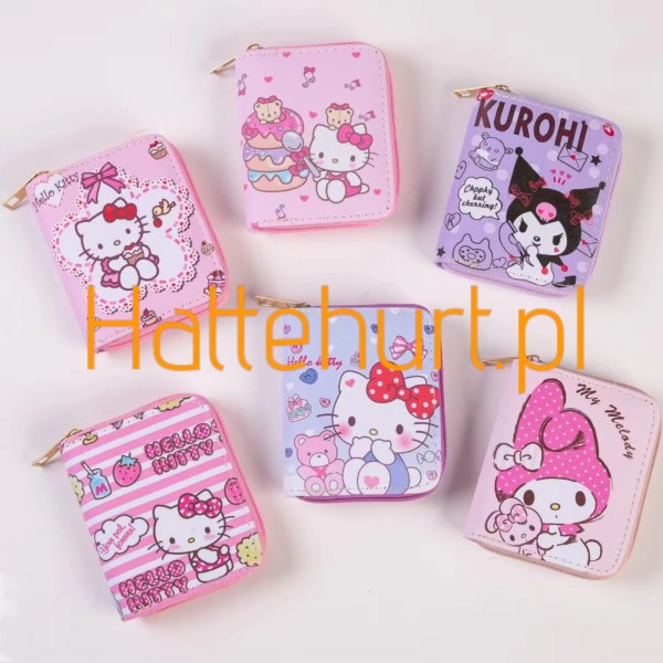 PORTFEL KUROMI DLA DZIECI 12 SZT