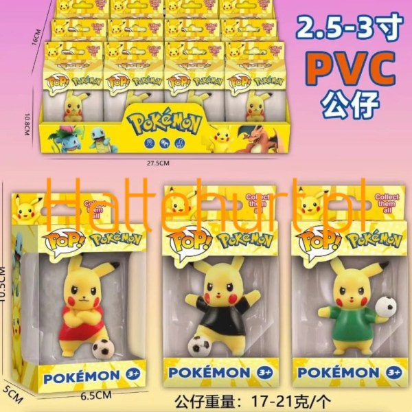 ZABAWKI  FIGURKA POKEMON 12 SZT