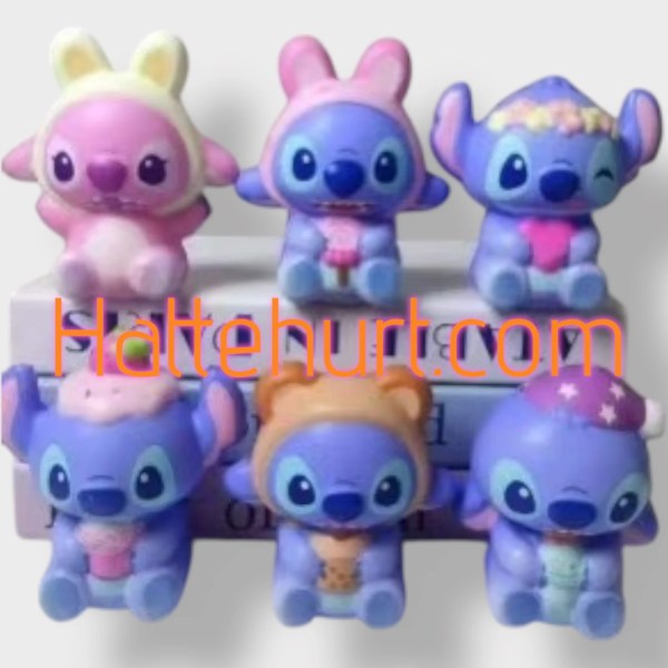 ZABAWKI SQUEZEE STITCH 12 SZT