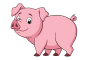 Haug PC pig mascot