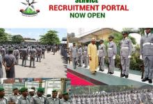 Nigeria Customs Service (NCS) Recruitment 2024/2025