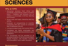 Apply Master's in Mathematical scinces fully funded scholarship