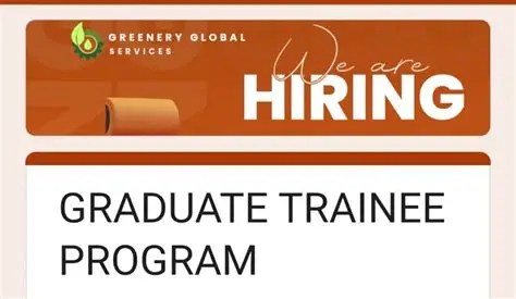 Greenery Global Services Graduate Trainee Program 2026