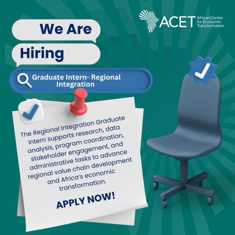 Regional Integration (RI) Graduate Intern