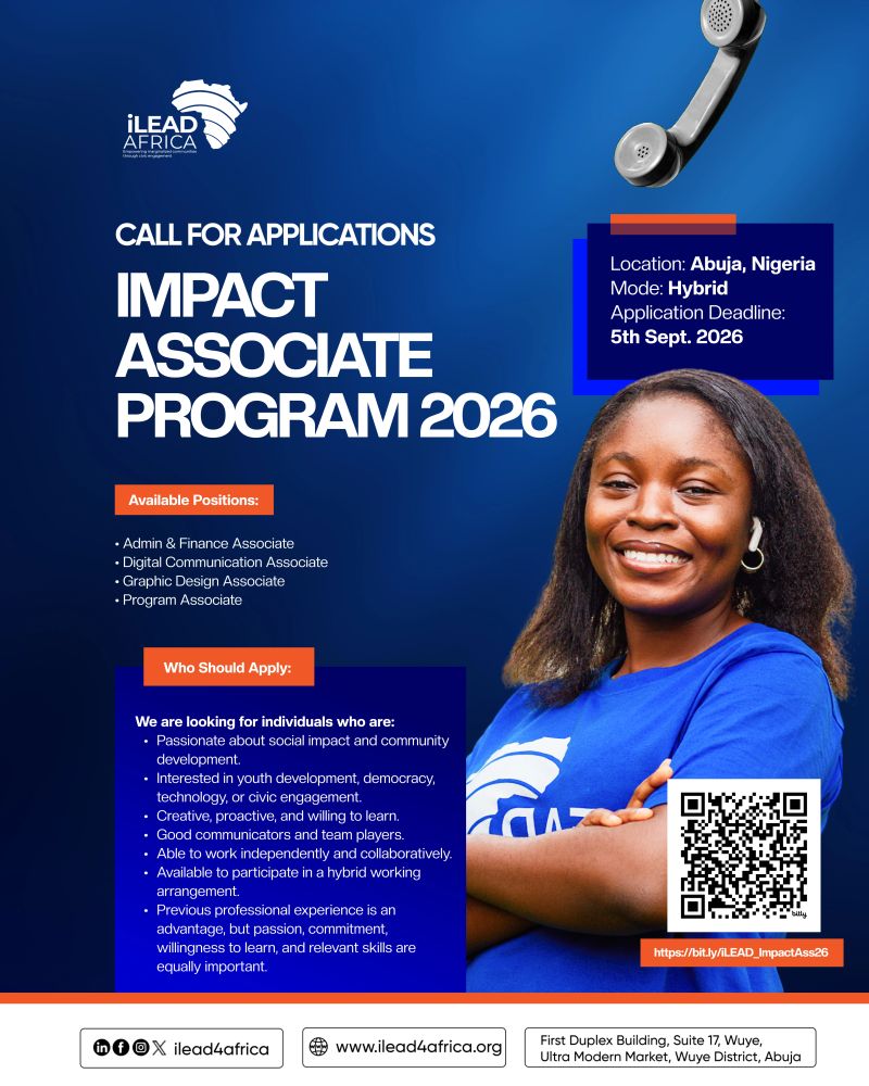 iLEAD AFRICA Impact Associate Program 2026