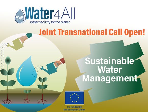 Water4All Sustainable Water Management Joint Call 2026