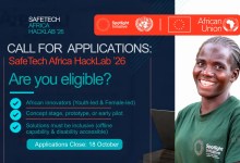 SafeTech Africa HackLab 2026 (Up to $10,000 in Seed Grants)
