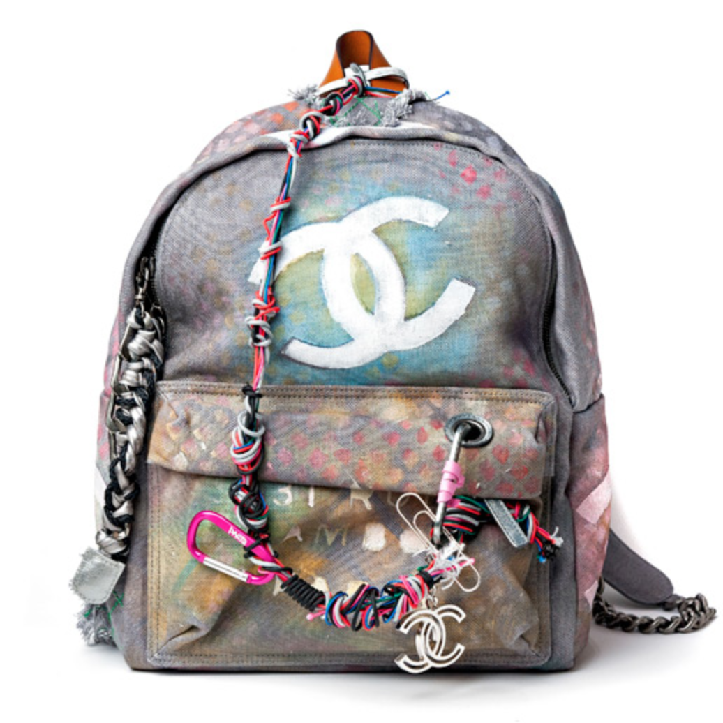 Chanel Unveils 3 400 Canvas Graffiti Backpack