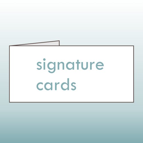 haute note signature cards