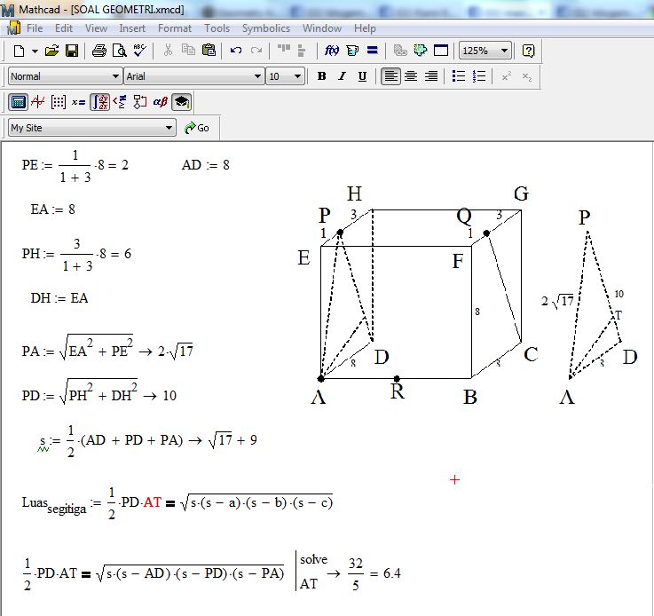 Contoh Soal Geometri Bidang Datar Kelas 10 Tuliskan barisan dan deret geometri.
