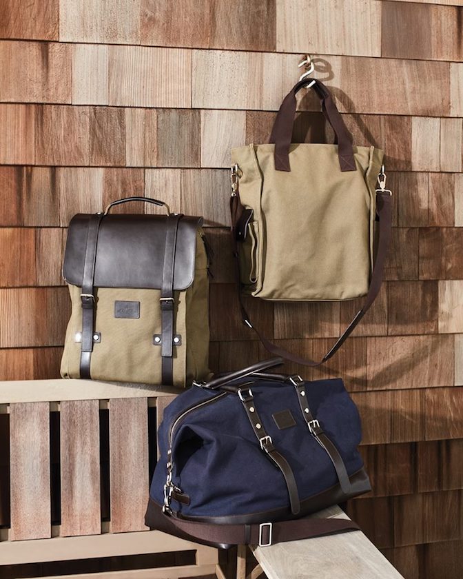 BROOKS BROTHERS ブルックスブラザーズ ボストンバッグ　キャンバス ブルックスブラザーズのキャンバスバッグで、早くも春気分！ | Hav'it