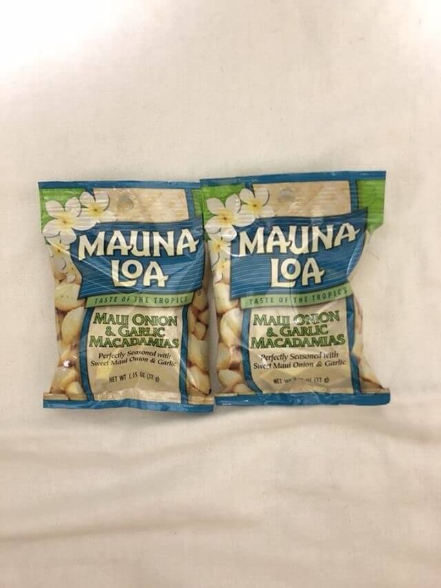 リコール対象のマウナロアのマカデミアナッツを購入してしまいました。