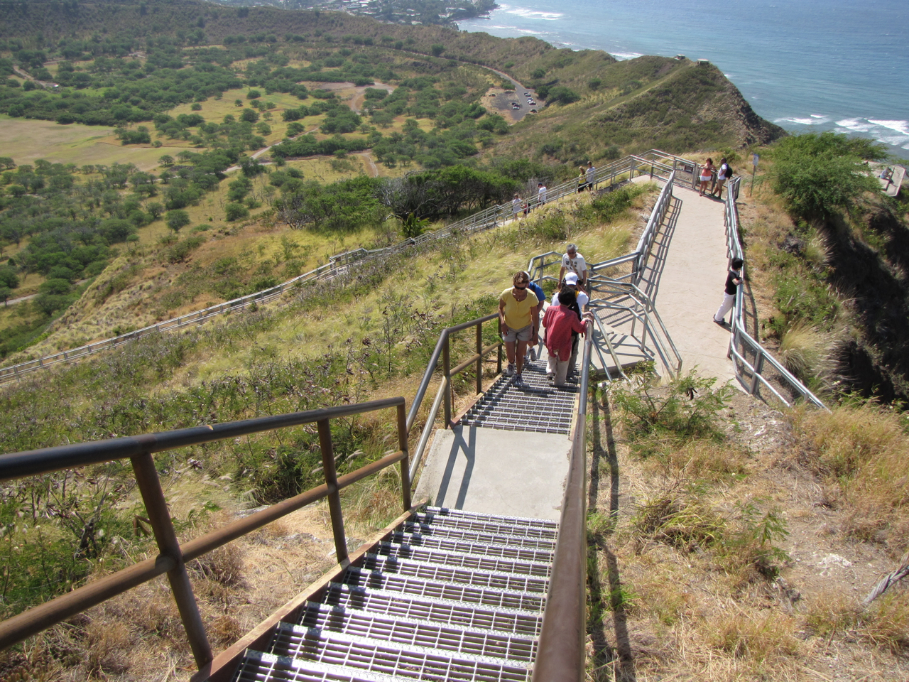After you maneuver through isolated stream beds and up a hill, you disembark for a brief walk/hike to a viewpoint with the most dramatic views of … Hike Oahu's Historic Diamond Head & Visit the New Visitor