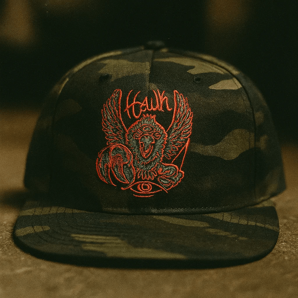 Urban Camo Snapback Cap