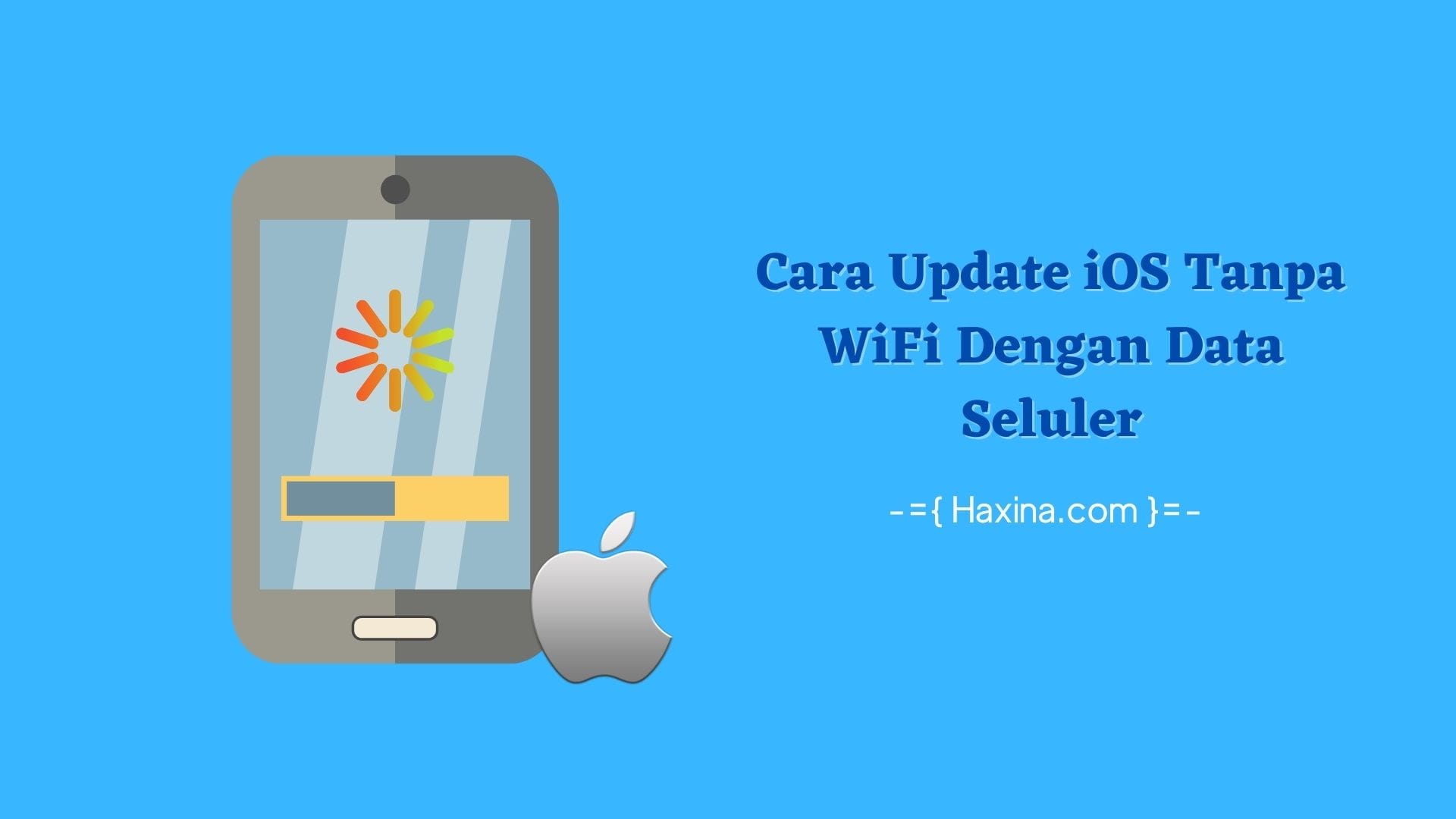 Cara Update iOS Tanpa WiFi Dengan Data Seluler