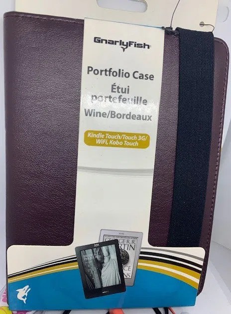 Portfolio Case Kindle Touch/ Touch 3G/WIFI, Kobo Touch