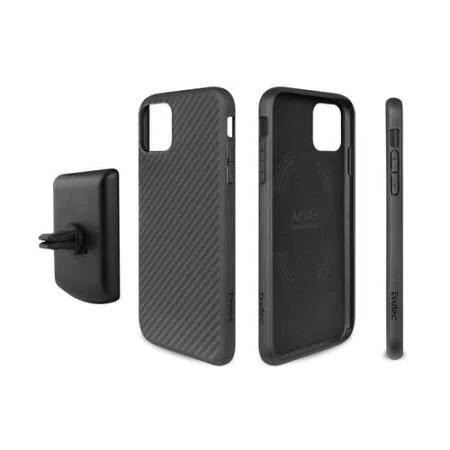 Evutec Apple iPhone 11 Pro Karbon Case (with Car Vent Mount) - Black