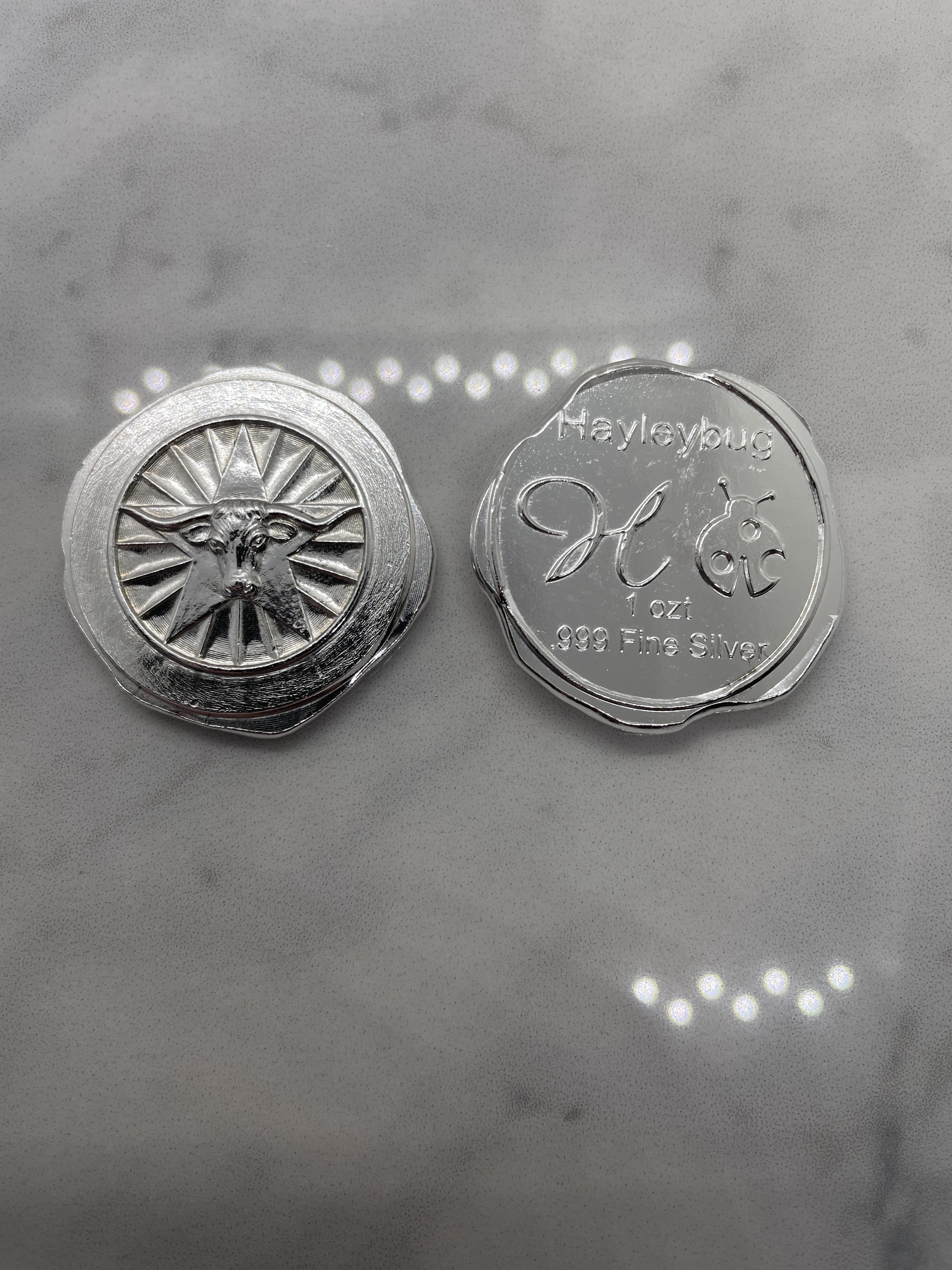 1 Ozt .999 Fine Silver Steer – Hayleybug Mint