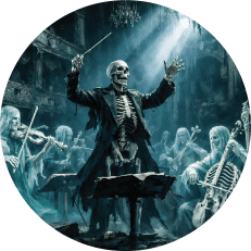 CONDUCTOR OF THE RESTLESS HALF TROY OUNCE 999 FINE SILVER