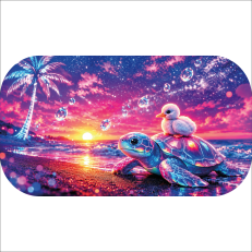 SUNSET SHELL RIDE TWO TROY OUNCE