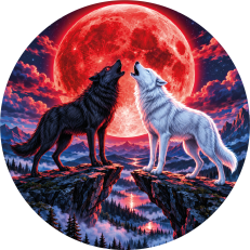 OPPOSITE HOWLS ONE TROY OUNCE 999 FINE SILVER