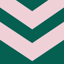 Stanley Emerald Chevron Pattern