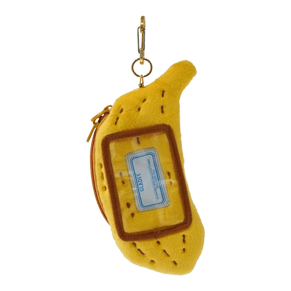 012 Gladee Card Holder Pouch with Zipper Ripe Banana II 02