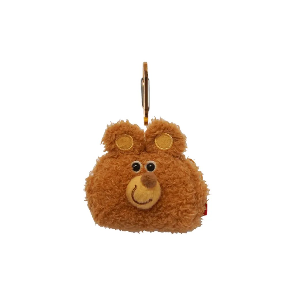 056 Gladee Mini Case Brown Bear Head 01
