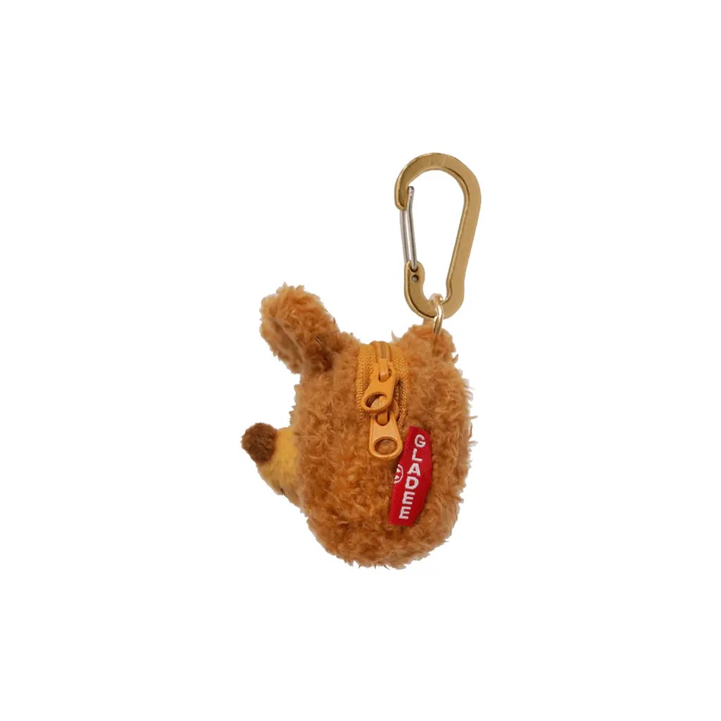 056 Gladee Mini Case Brown Bear Head 02