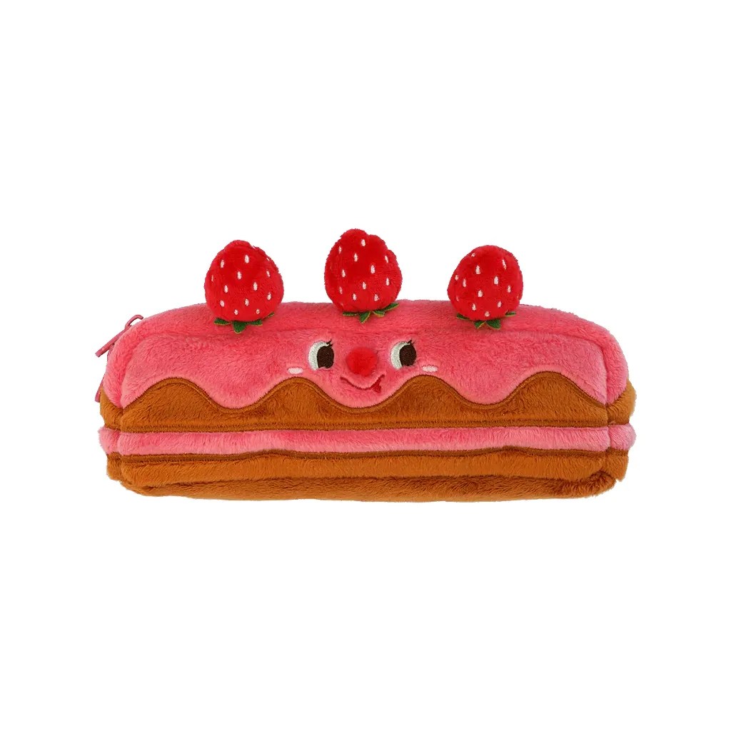 058 Gladee Pencil Case 3 Strawberries on the Shortcake 01